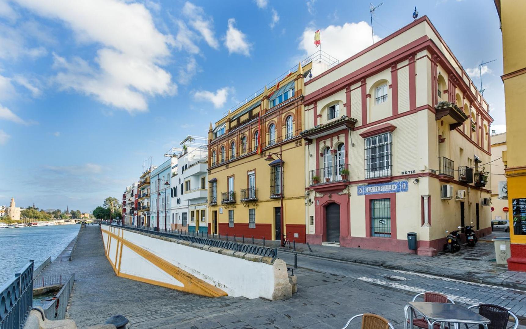 Sunterrace Loft-Triana'S Star, 10' From City Center! Seville Exterior photo